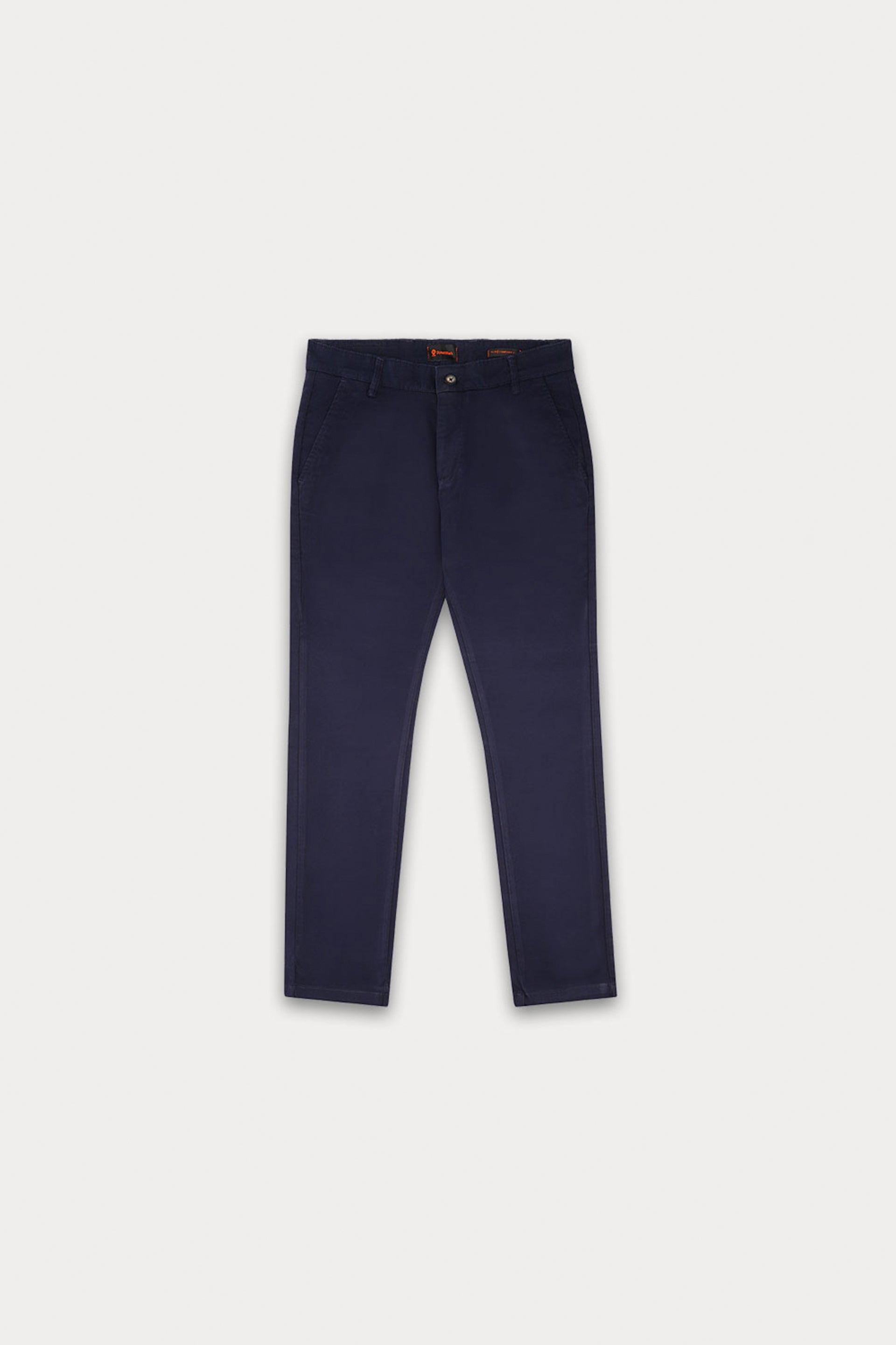 Navy Basic Cotton Trouser