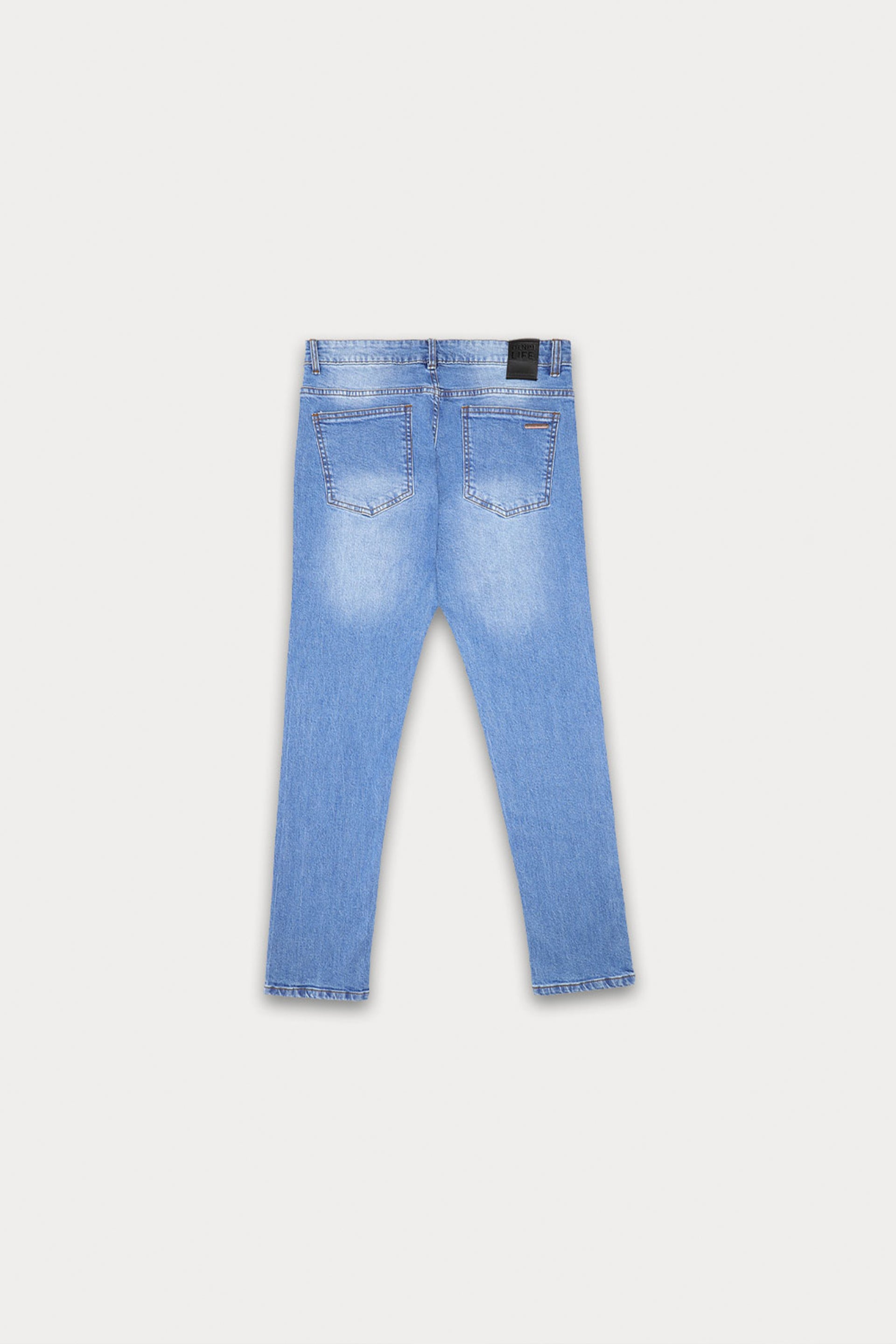 Mid Blue Denim Jeans