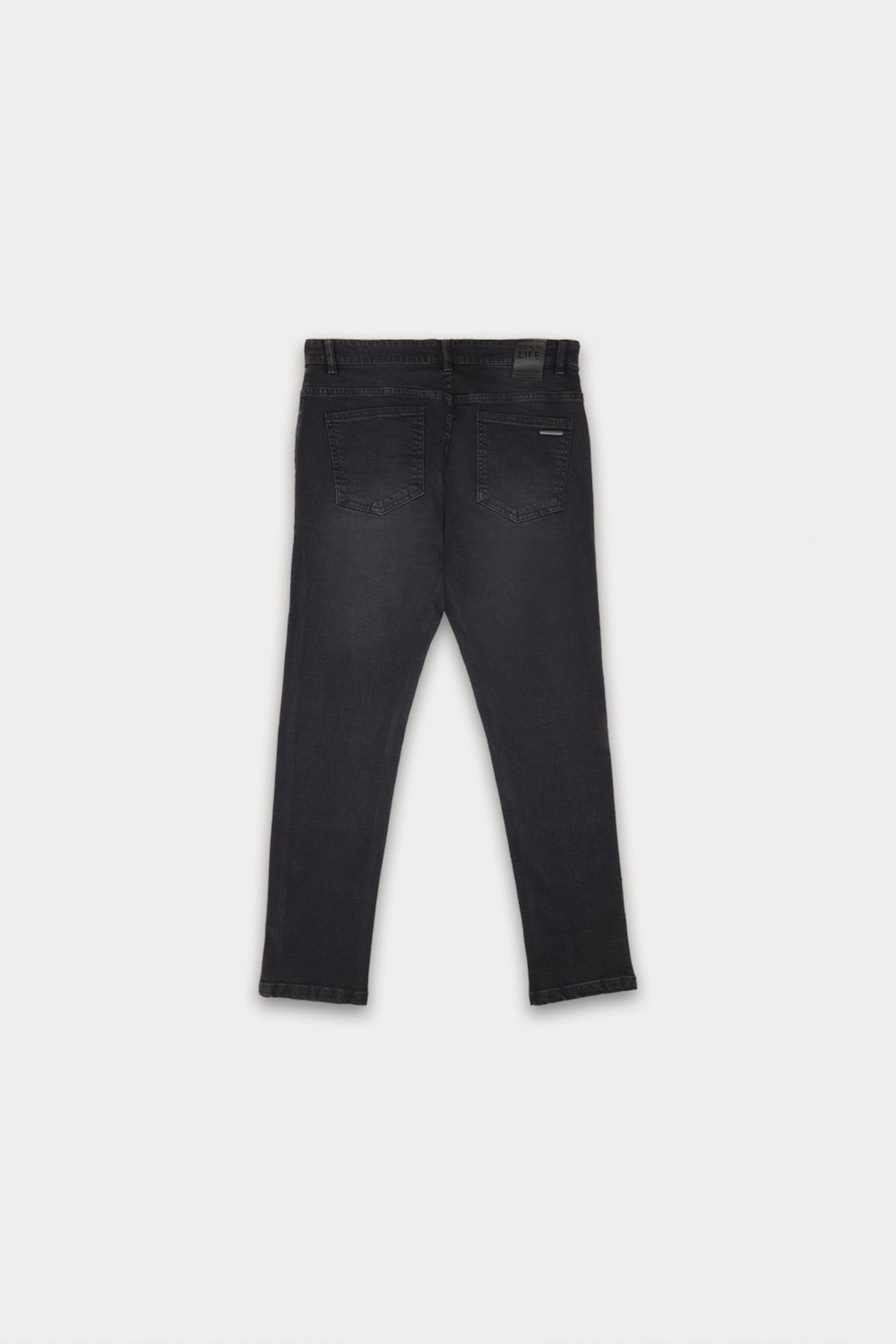 Charcoal Basic Denim Jeans