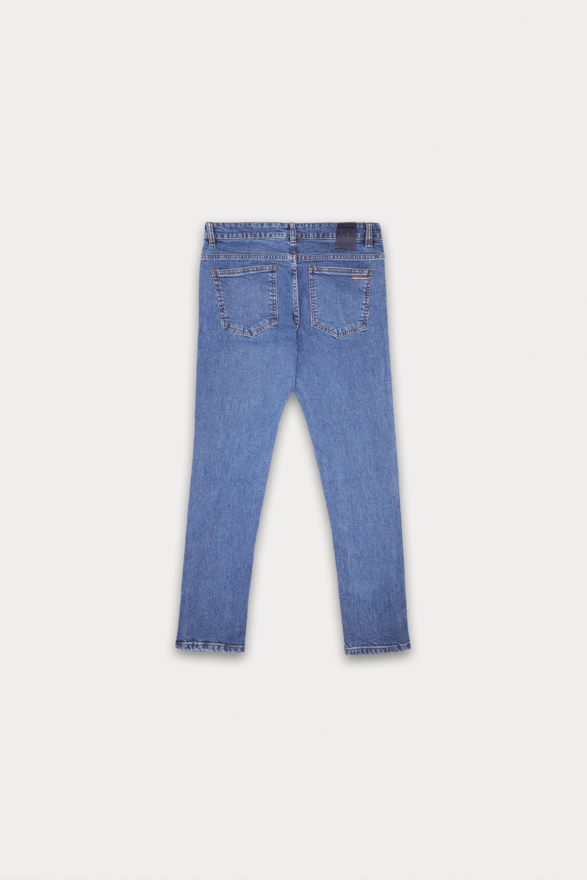 Indigo Blue Denim Jeans