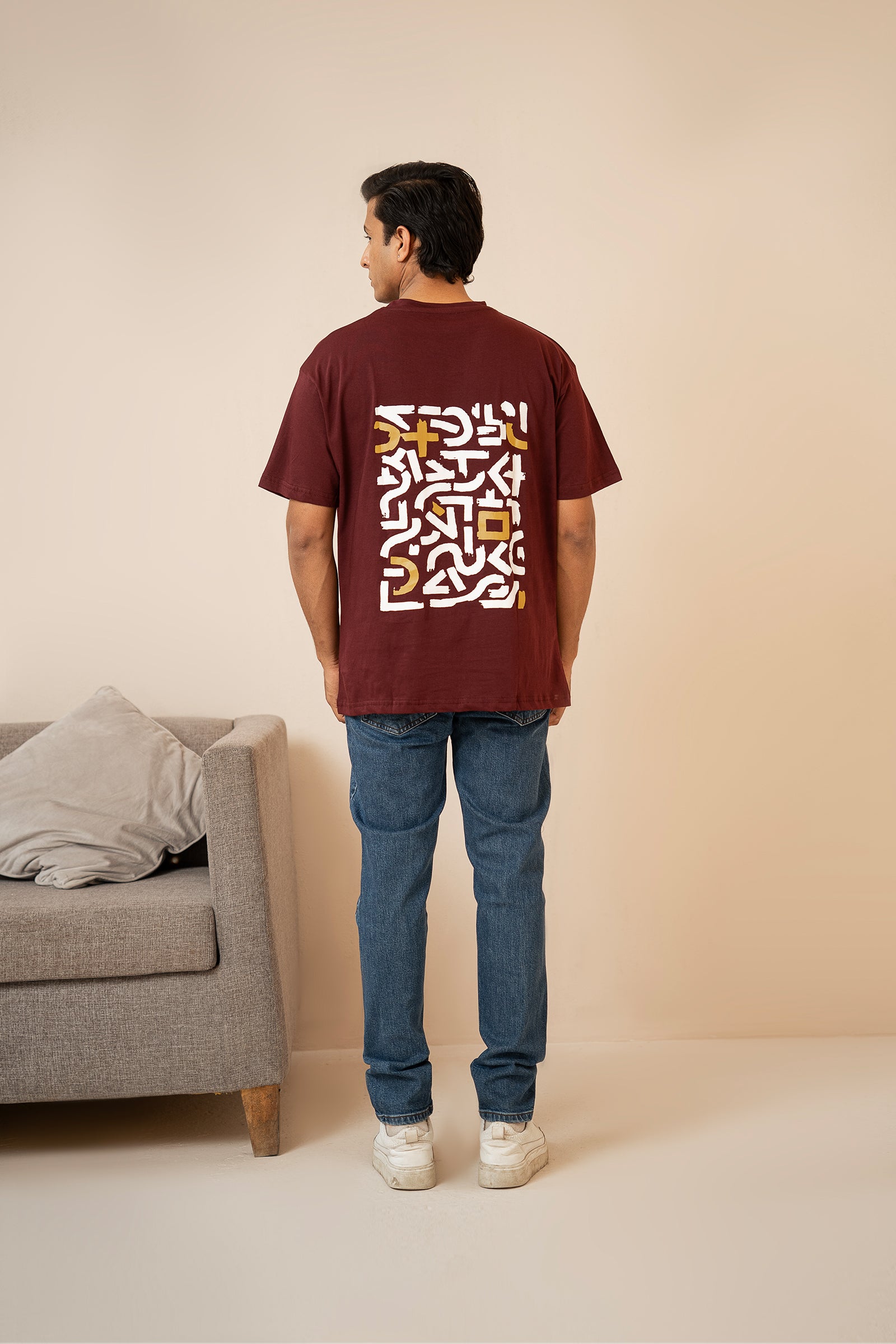 Abstract Graphic T Shirt