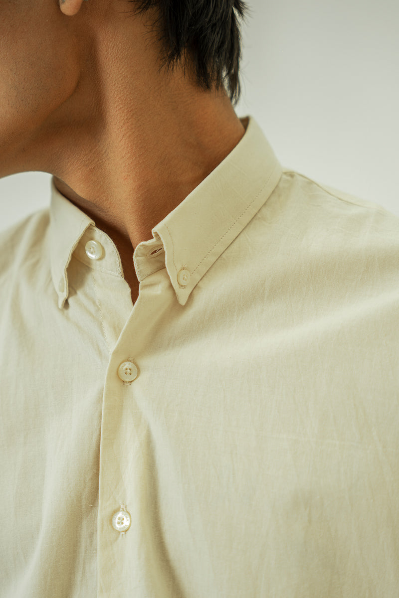 Parmesan Basic Button-Down Shirt