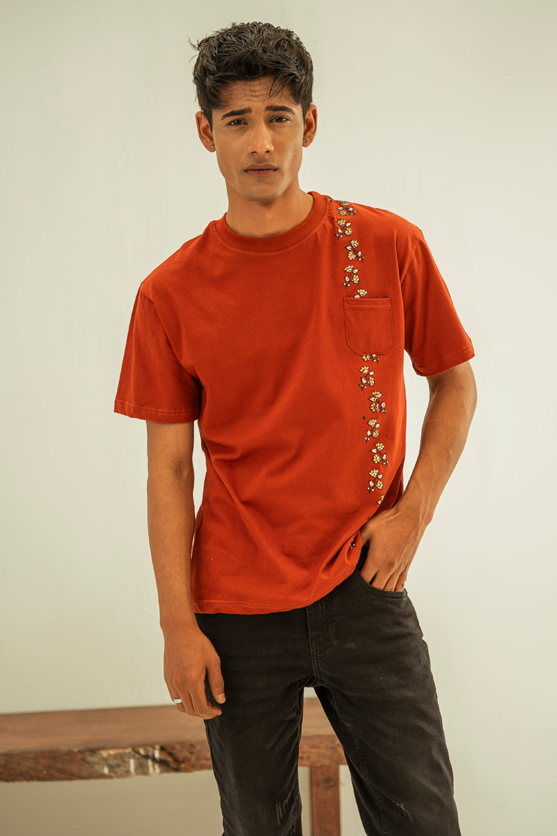 Bloom Bail Block Printed T Shirt