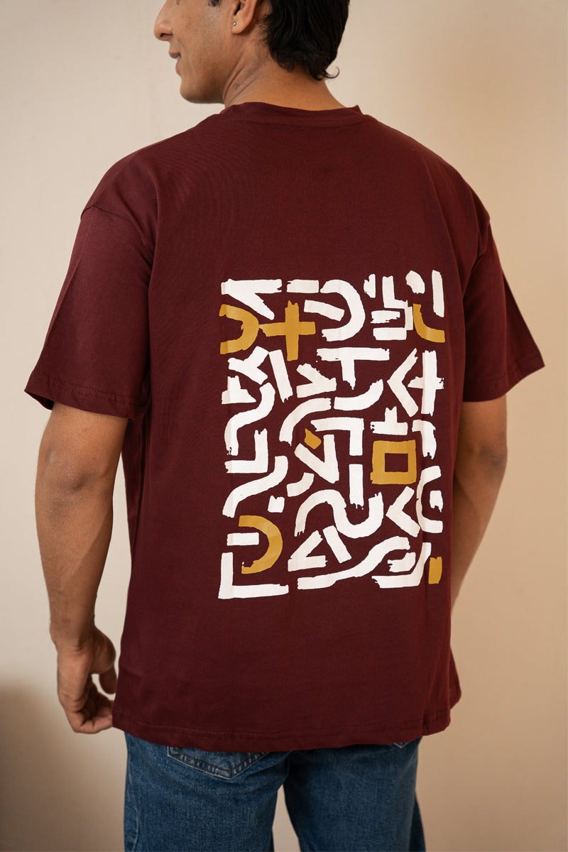 Abstract Graphic T Shirt