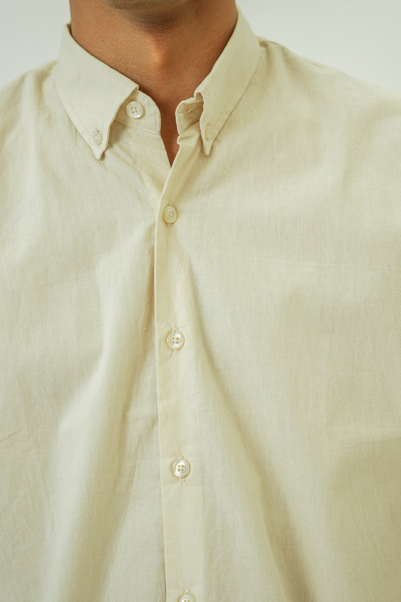 Parmesan Basic Button-Down Shirt