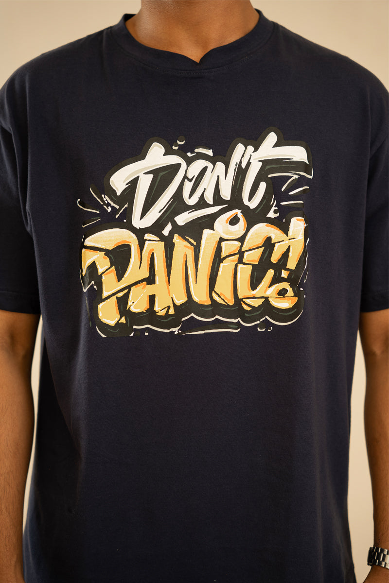 Don't Panic Graphic T Shirt