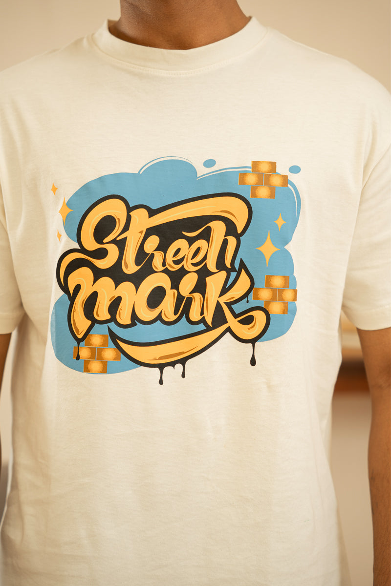 Graffiti Wall Graphic T Shirt