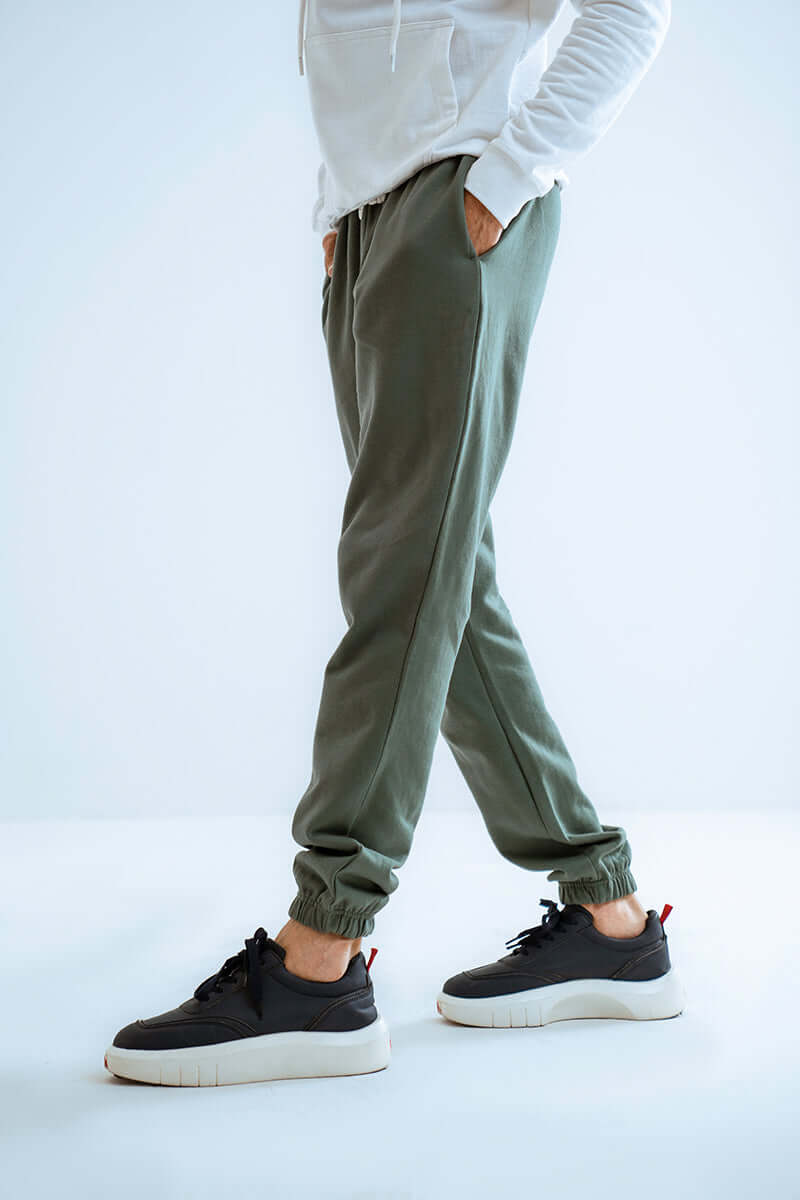 Dark Sea Green Basic SweatPant