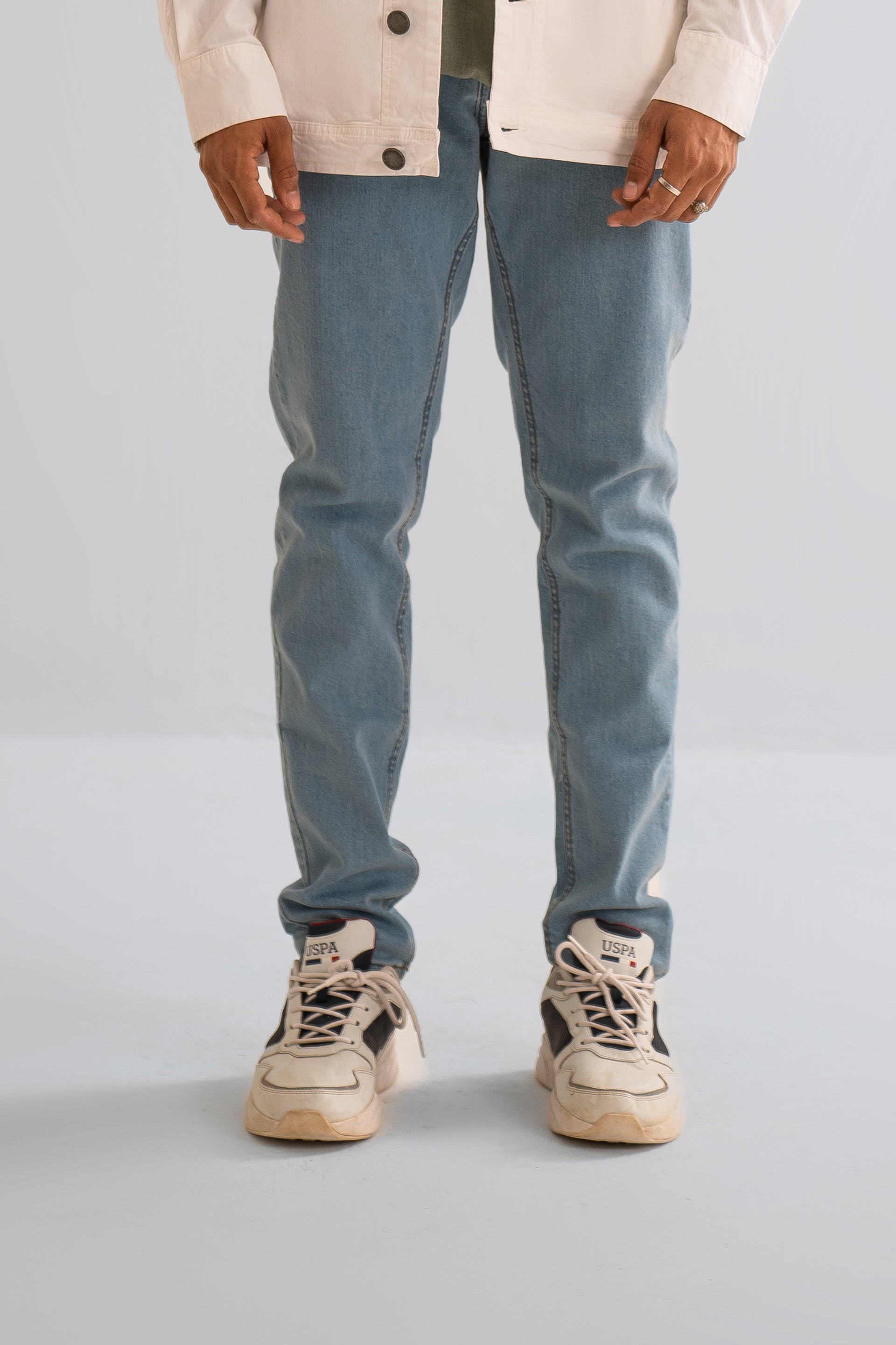 Ice Blue Denim Jeans