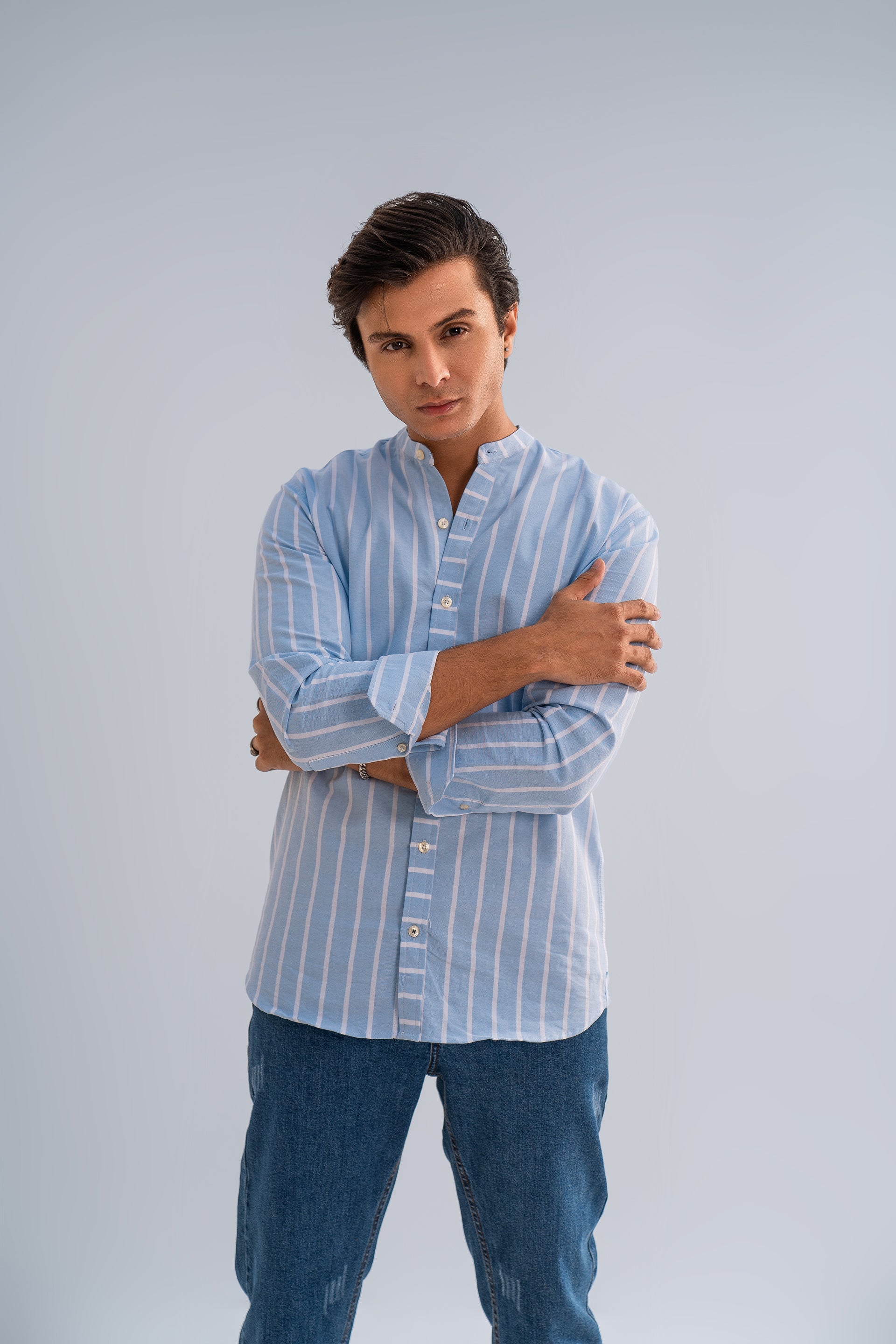 Blue Stripes Shirt