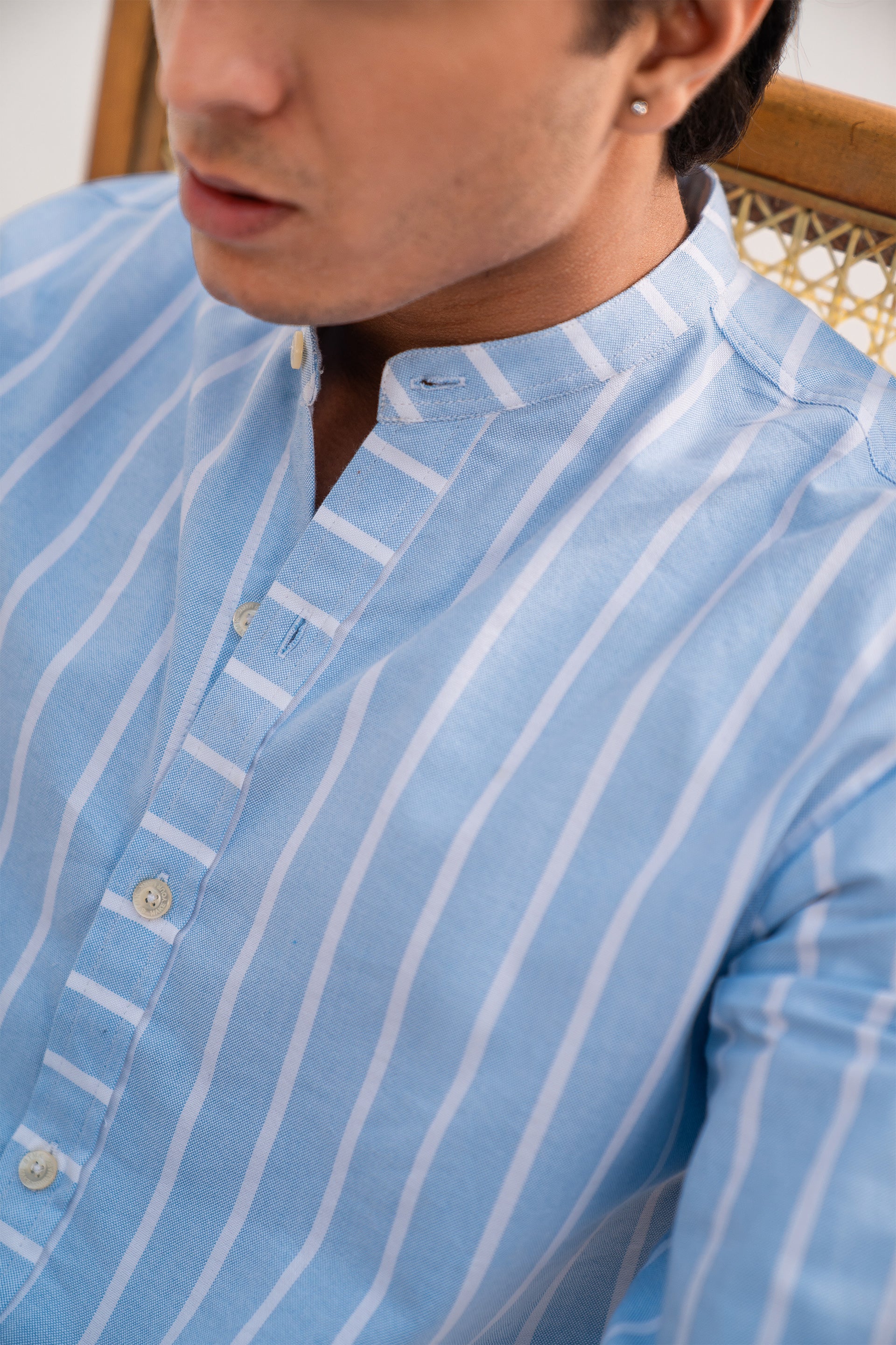 Blue Stripes Shirt