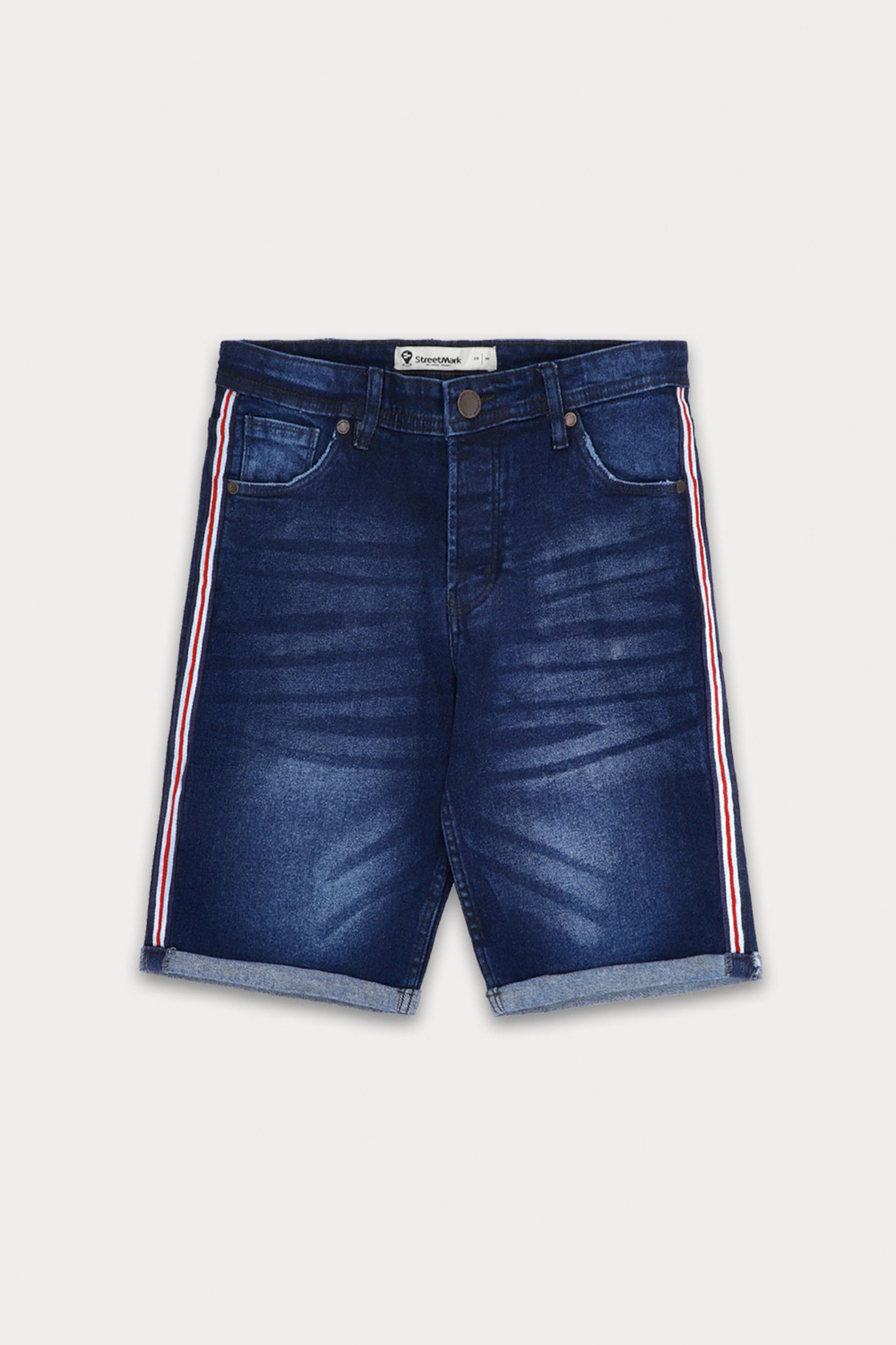 Basic Blue Denim Short