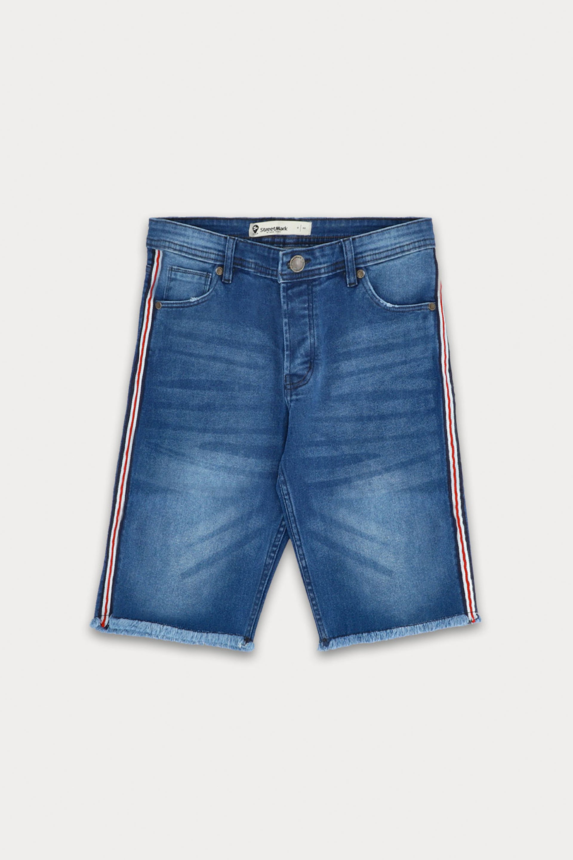 Ink Blue Denim Short